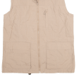 OUTDOOR SPORT Mens Waistcoat Beige L For Discount