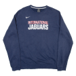 NIKE International Jaguars Mens Sweatshirt Blue USA L Discount