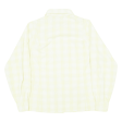 MAMMUT Womens Shirt Yellow Check Long Sleeve M Supply