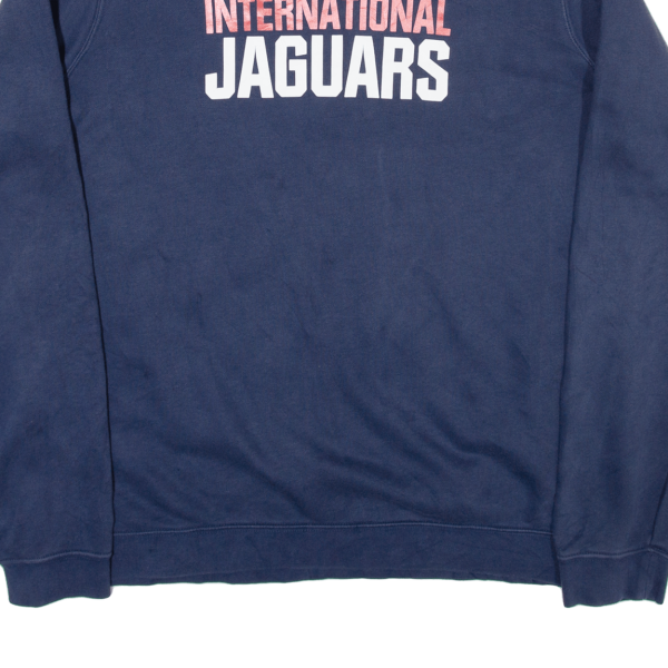 NIKE International Jaguars Mens Sweatshirt Blue USA L Discount