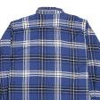 Mens Flannel Shirt Black Check Long Sleeve L Online Hot Sale