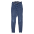 LEVI S 710 Womens Jeans Blue Slim Skinny W22 L30 on Sale