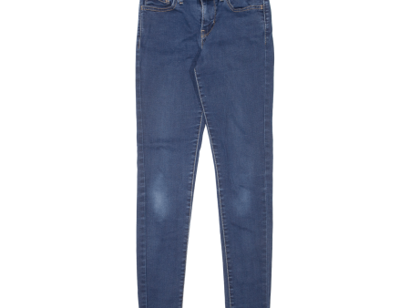 LEVI S 710 Womens Jeans Blue Slim Skinny W22 L30 on Sale