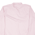 NEW FASHION Plain Shirt Pink 90s Long Sleeve Mens M For Discount