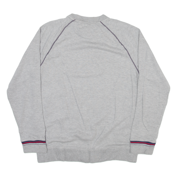 FILA Mens Sweatshirt Grey S Online Hot Sale