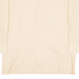 MASTER STYLE Mens Plain Shirt Beige Long Sleeve S Online Sale