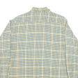 LEE Mens Shirt Yellow Check Long Sleeve M Fashion