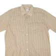 MARSUM Mens Shirt Cream 80s Spotted L Online Sale