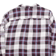 STREET ONE Relaxed Fit Womens Shirt Maroon Check Long Sleeve UK 16 Supply