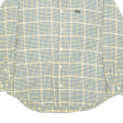 LEE Mens Shirt Yellow Check Long Sleeve M Fashion