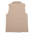 OUTDOOR SPORT Mens Waistcoat Beige L For Discount