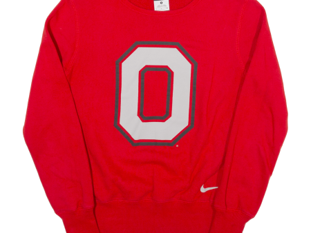 NIKE Zero Mens Sweatshirt Red S Supply