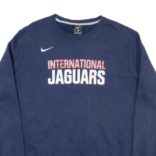 NIKE International Jaguars Mens Sweatshirt Blue USA L Discount