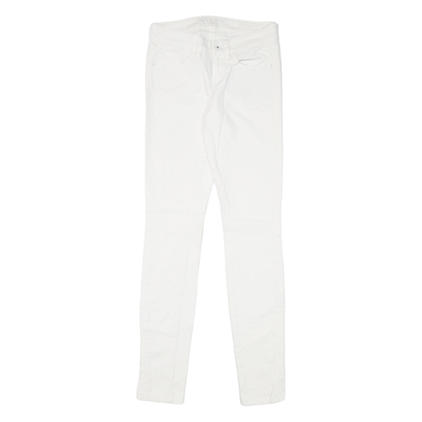 GUESS Brittney Womens Jeans White Slim Skinny W24 L31 Online