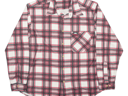 MCKINLEY Mens Shirt Red Check Long Sleeve XL on Sale