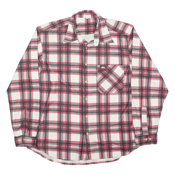 MCKINLEY Mens Shirt Red Check Long Sleeve XL on Sale