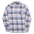 JACK WOLFSKIN Pullover Womens Shirt Blue Check Long Sleeve UK 12 Online Sale