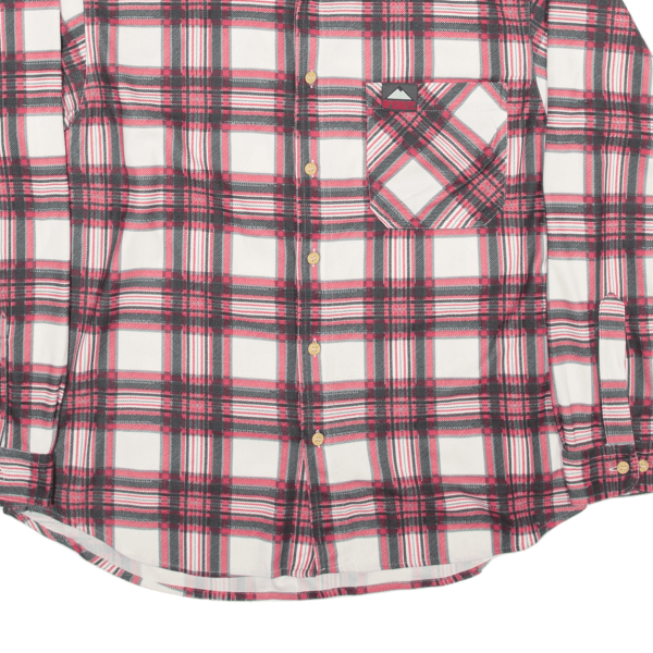 MCKINLEY Mens Shirt Red Check Long Sleeve XL on Sale