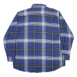 Mens Flannel Shirt Black Check Long Sleeve L Online Hot Sale