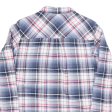 JACK WOLFSKIN Pullover Womens Shirt Blue Check Long Sleeve UK 12 Online Sale