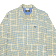 LEE Mens Shirt Yellow Check Long Sleeve M Fashion