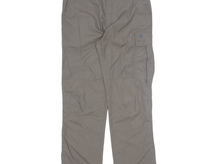 46 NORD Outdoor Mens Trousers Grey Regular Straight W34 L31 Hot on Sale