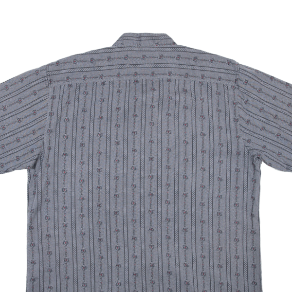 ATRIUM Mens Shirt Grey Striped L For Discount