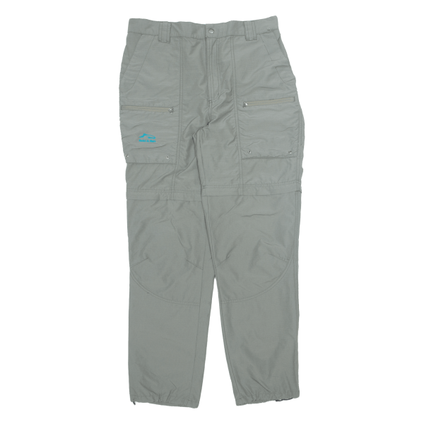 FIELD & FISH Outdoor Mens Trousers Grey Regular Straight W34 L31 Online Hot Sale