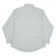 NEW FAST Mens Plain Shirt Green Long Sleeve M For Sale