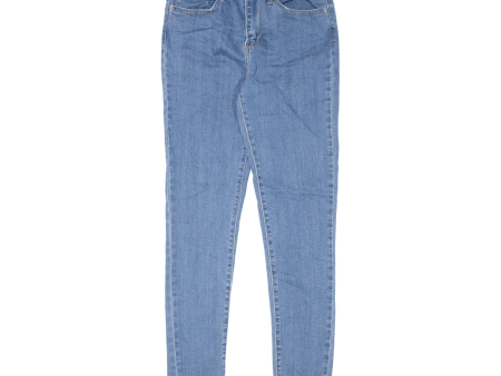 LEVI S 721 High Rise Womens Jeans Blue Slim Skinny W25 L29 Hot on Sale