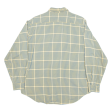 LEE Mens Shirt Yellow Check Long Sleeve M Fashion