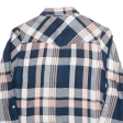 TALLY WEIJL Womens Shirt Blue Check Long Sleeve XS For Cheap