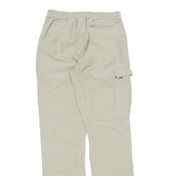 MOUNTAIN EXPLORER Cargo Outdoor Womens Trousers Beige Regular Tapered W32 L35 Supply