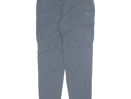 MCKINLEY Outdoor Mens Trousers Grey Regular Tapered Nylon W34 L30 For Cheap