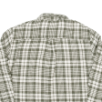 NEW STYLE Womens Shirt Green Check Long Sleeve L Supply