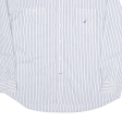 NAUTICA Shirt Blue Striped Long Sleeve Mens 2XL For Discount