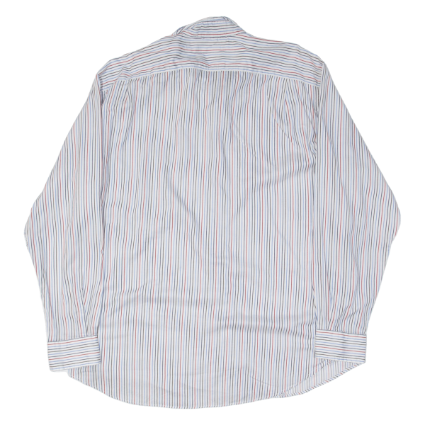 NAUTICA Shirt Blue Striped Long Sleeve Mens XL Discount