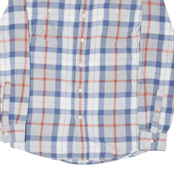 LEE Shirt Blue Plaid Long Sleeve Mens M Online Hot Sale