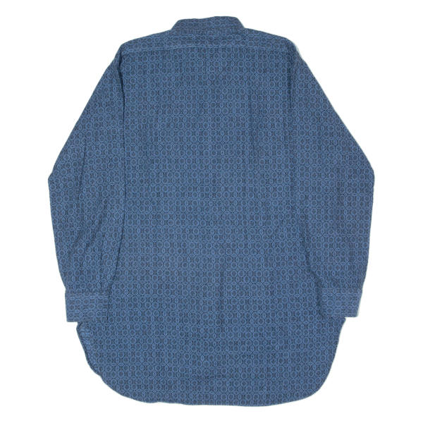 RETRECI NICHT EINGEHEND Mens Shirt Blue Diamond Long Sleeve XL Online now