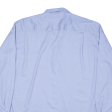 RENATO CAVALLI Plain Shirt Blue Long Sleeve Mens XL on Sale