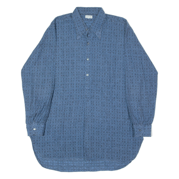 RETRECI NICHT EINGEHEND Mens Shirt Blue Diamond Long Sleeve XL Online now