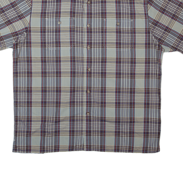 PENDLETON Shirt Beige Check Short Sleeve Mens L Online