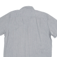 NAUTICA Shirt Grey Short Sleeve Mens L on Sale