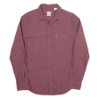 LEVI S Shirt Red Gingham Long Sleeve Mens S Supply