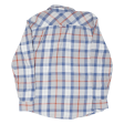 LEE Shirt Blue Plaid Long Sleeve Mens M Online Hot Sale