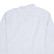 NAUTICA Shirt Blue Striped Long Sleeve Mens 2XL For Discount