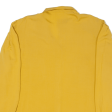 GERRY WEBER Plain Shirt Yellow Viscose Long Sleeve Womens L Online Sale