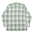 MARSUM Shirt Green Check Long Sleeve Mens XL Discount