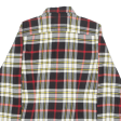 RALPH LAUREN Slim Fit Mens Flannel Shirt Black Plaid Long Sleeve S Online Sale