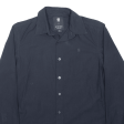 G-STAR RAW Plain Shirt Black Long Sleeve Mens S Discount